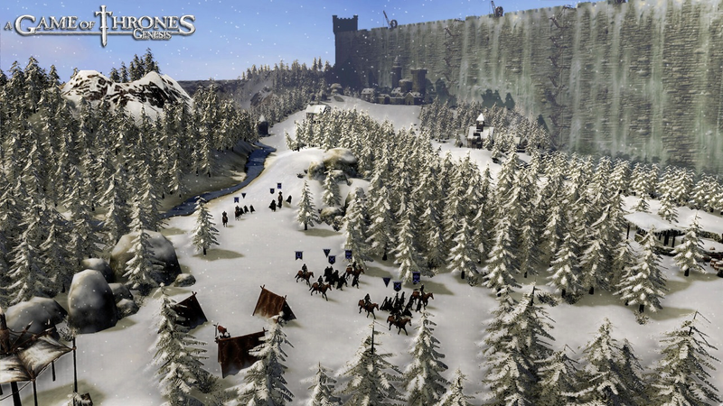 Illustration for article titled Winter is Coming in these Game of Thrones: Genesis Screens